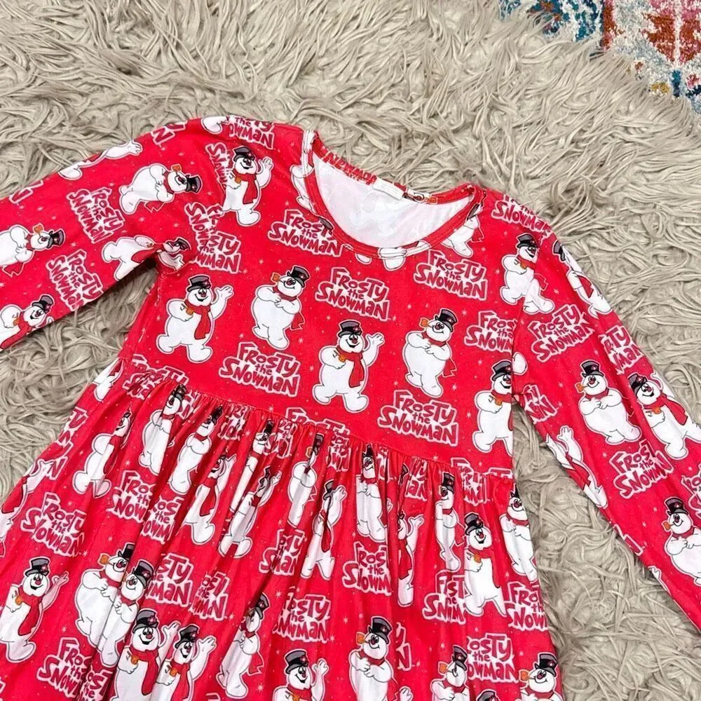 Frosty the Snowman Christmas Dress size 14-16